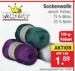 Aktuelles Sockenwolle Angebot bei Zimmermann in Hildesheim ab 1,89 €