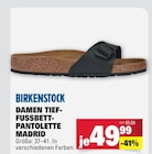 Damen Tief-Fußbett-Pantolette Madrid bei Marktkauf im Seligweiler Prospekt für 49,99 €