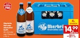 Hell oder Alkoholfrei 0,0% im Angebot bei Netto Marken-Discount in Gronau Hell oder Alkoholfrei 0,0% Angebote von Oberbräu bei Netto Marken-Discount Gronau für 14,99 €