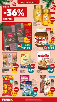 Nutella im Penny Prospekt "Wer günstig will, muss Penny." mit 54 Seiten (Landshut)