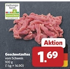 combi - Geschnetzeltes vom Schwein Angebot im Prospekt Geschnetzeltes vom Schwein bei combi im Prospekt "" für 1,69 €