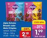 Schoko Brezeln im Angebot bei Netto Marken-Discount in Rastatt Schoko Brezeln Angebote von Alpia bei Netto Marken-Discount Rastatt für 1,99 €