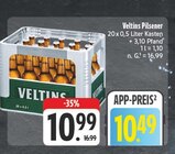 Pilsener im Angebot bei EDEKA in Gera Pilsener Angebote von Veltins bei EDEKA Gera für 10,49 €