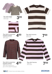 Offre Vêtements Garçon dans le catalogue Zeeman du moment à la page 3
