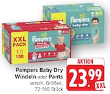 Baby Dry Windeln im Angebot bei E center in Ludwigsburg Baby Dry Windeln Angebote von Pampers bei E center Ludwigsburg für 23,99 €