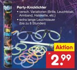 Party-Knicklichter im Netto Marken-Discount Prospekt Party-Knicklichter von im aktuellen Netto Marken-Discount Prospekt für 2,99 €