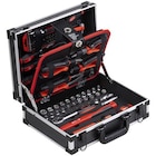 CONNEX Werkzeugkoffer »COX566101«, Aluminium, bestückt, 100-teilig - schwarz im Hagebaumarkt Prospekt CONNEX Werkzeugkoffer »COX566101«, Aluminium, bestückt, 100-teilig - schwarz von CONNEX im aktuellen Hagebaumarkt Prospekt für 79,99 €