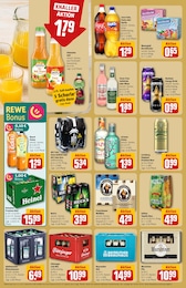 REWE Mineralwasser im Prospekt 