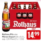 Aktuelle Bier Angebote bei E center in Villingen-Schwenningen Aktuelles Pils Angebot bei E center in Villingen-Schwenningen ab 14,99 €
