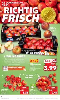 Erdbeeren im Kaufland Prospekt "Aktuelle Angebote" mit 60 Seiten (Braunschweig)