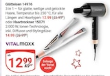 Glätteisen Angebote von Vitalmaxx bei GLOBUS Speyer für 12,99 €