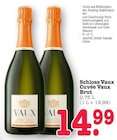 Cuvée Vaux Brut Angebote von Schloss Vaux bei E center Offenbach für 14,99 €