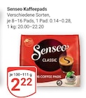 Kaffeepads im Angebot bei GLOBUS in Plauen Kaffeepads Angebote von Senseo bei GLOBUS Plauen für 2,22 €