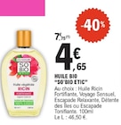Huile Bio - SO'BIO ETIC à 4,65 € dans le catalogue E.Leclerc