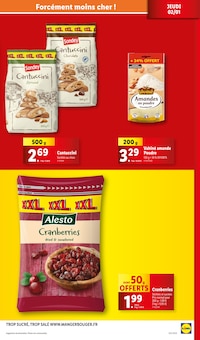 Promo Canneberge dans le catalogue Lidl du moment à la page 27