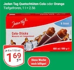 Quetschtüten Cola von Jeden Tag im aktuellen GLOBUS Prospekt