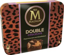 Bâtonnets glacés double chocolat - Géant Casino à Nice Bâtonnets glacés double chocolat en promo chez Géant Casino Nice à 1,75 €