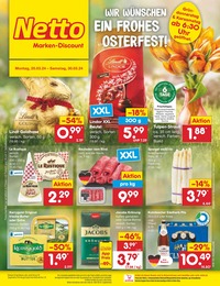 Netto Marken-Discount Prospekt für Fürth: "Aktuelle Angebote", 56 Seiten, 25.03.2024 - 30.03.2024