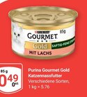 Aktuelles Gourmet Gold Katzennassfutter Angebot bei GLOBUS in Rostock ab 0,49 €