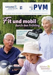PVM GmbH  Patienten Versorgung Management Prospekt für Bielefeld: "Fit und mobil durch den Frühling", 6 Seiten, 11.03.2026 - 31.05.2026