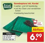 Gewebeplane inkl. Kordel im Angebot bei Netto Marken-Discount in Göttingen Gewebeplane inkl. Kordel Angebote bei Netto Marken-Discount Göttingen für 6,99 €