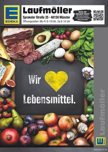 EDEKA Prospekt der Woche "Aktuelle Angebote" Seite 1, 23.06.2025 bis 28.06.2025 für Münster Aktueller EDEKA Prospekt "Aktuelle Angebote" Seite 1 von 1 Seite für Münster