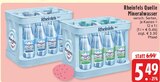 Mineralwasser im Angebot bei E center in Voerde Mineralwasser Angebote von Rheinfels Quelle bei E center Voerde für 5,49 €