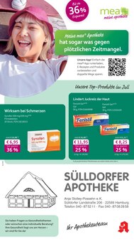 Aktueller mea - meine apotheke Prospekt "Unsere Juli-Angebote" für Hamburg Aktueller mea - meine apotheke Prospekt für Hamburg mit Seiten