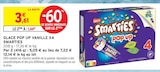 Glace pop up vanille x4 - Smarties en promo chez Intermarché Glace pop up vanille x4 - Smarties dans le catalogue Intermarché
