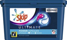 Lessive capsules Utlimate Active Clean* - Géant Casino à Angers Lessive capsules Utlimate Active Clean* en promo chez Géant Casino Angers à 9,18 €