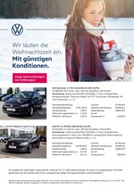 Volkswagen Prospekt "Wir läuten die Weihnachtszeit ein. Mit günstigen Konditionen.", 2 Seiten, für Erkrath, 29.11.2019 - 26.12.2019 Volkswagen Prospekt "Wir läuten die Weihnachtszeit ein. Mit günstigen Konditionen.", 2 Seiten, für Erkrath, 29.11.2019 - 26.12.2019