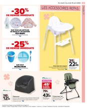 Chaise Haute Bébé Angebote im Prospekt "Carrefour" von Carrefour auf Seite 55