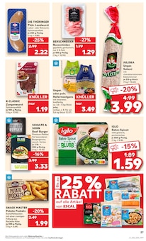 Kräuterquark Angebot im aktuellen Kaufland Prospekt auf Seite 27