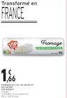 Fromage au lait de vache et de chèvre - TOP BUDGET en promo chez Intermarché Fromage au lait de vache et de chèvre - TOP BUDGET dans le catalogue Intermarché