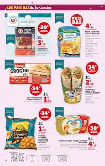 Promo Sandwich dans le catalogue Super U du moment à la page 14