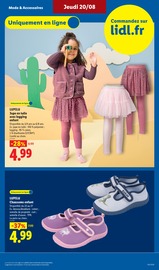 Promos Chaussures dans le catalogue "La rentrée des économies !" de Lidl Chaussures en promo dans le catalogue Lidl à la page 31