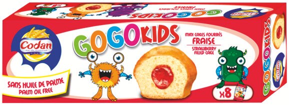 CODAN Mini cakes gogokids