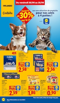 Catalogue Lidl, 25/06/2026 - 01/07/2026, SUPPORTEZ LES BLEUS !, 72 pages Prospectus Lidl en cours, "SUPPORTEZ LES BLEUS !", 72 pages