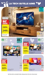 Offre Télévision dans le catalogue Carrefour du moment à la page 33
