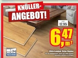 Klick-Laminat Eiche Dunino Angebote bei wohnen & sparen Stelter Melle für 6,47 €