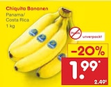 Bananen im Angebot bei Netto Marken-Discount in Gifhorn Bananen Angebote von Chiquita bei Netto Marken-Discount Gifhorn für 1,99 €
