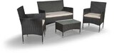 Polyrattan Gartenmöbel-Set Fort Myers Angebote von Juskys bei Netto Marken-Discount Celle für 119,99 €