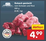 Gulasch gemischt von Gut Ponholz für 4,99 € bei Netto Marken-Discount im Angebot Gulasch gemischt von Gut Ponholz im aktuellen Netto Marken-Discount Prospekt