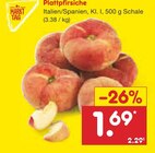 Netto Marken-Discount Ahrensfelde - Plattpfirsiche Angebot im Prospekt Plattpfirsiche bei Netto Marken-Discount im Ahrensfelde Prospekt für 1,69 €