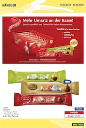 Lindt schokolade Angebote im Prospekt "Wochenengebote Händler + Gewinnspiel + Händler Mix" von METRO Lindt schokolade Angebote im Prospekt "Wochenengebote Händler + Gewinnspiel + Händler Mix" von METRO auf Seite 4