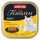 Animonda Cat Vom Feinsten mit Pute in Tomatensauce 100 g Angebote von Animonda bei Zookauf Remscheid für 0,79 €