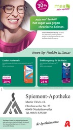 Aktueller mea - meine apotheke Apotheken Prospekt für Breitenbach: Unsere Januar-Angebote mit 4} Seiten, 01.01.2026 - 31.01.2026