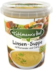 Linsen-Suppe von Kuhlmann's Hof im aktuellen REWE Prospekt für 3,49 €
