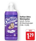 Ultra Weichspüler Angebote von Softlan bei EDEKA Mannheim für 1,29 €