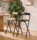 Le tabouret haut pliant - Bazarland à Pau Le tabouret haut pliant en promo chez Bazarland Pau à 14,99 €